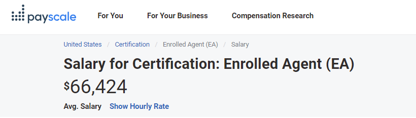EA美国注册税务师